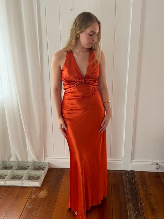 Vintage Ruth Tarvydas Goddess Gown Brick 10