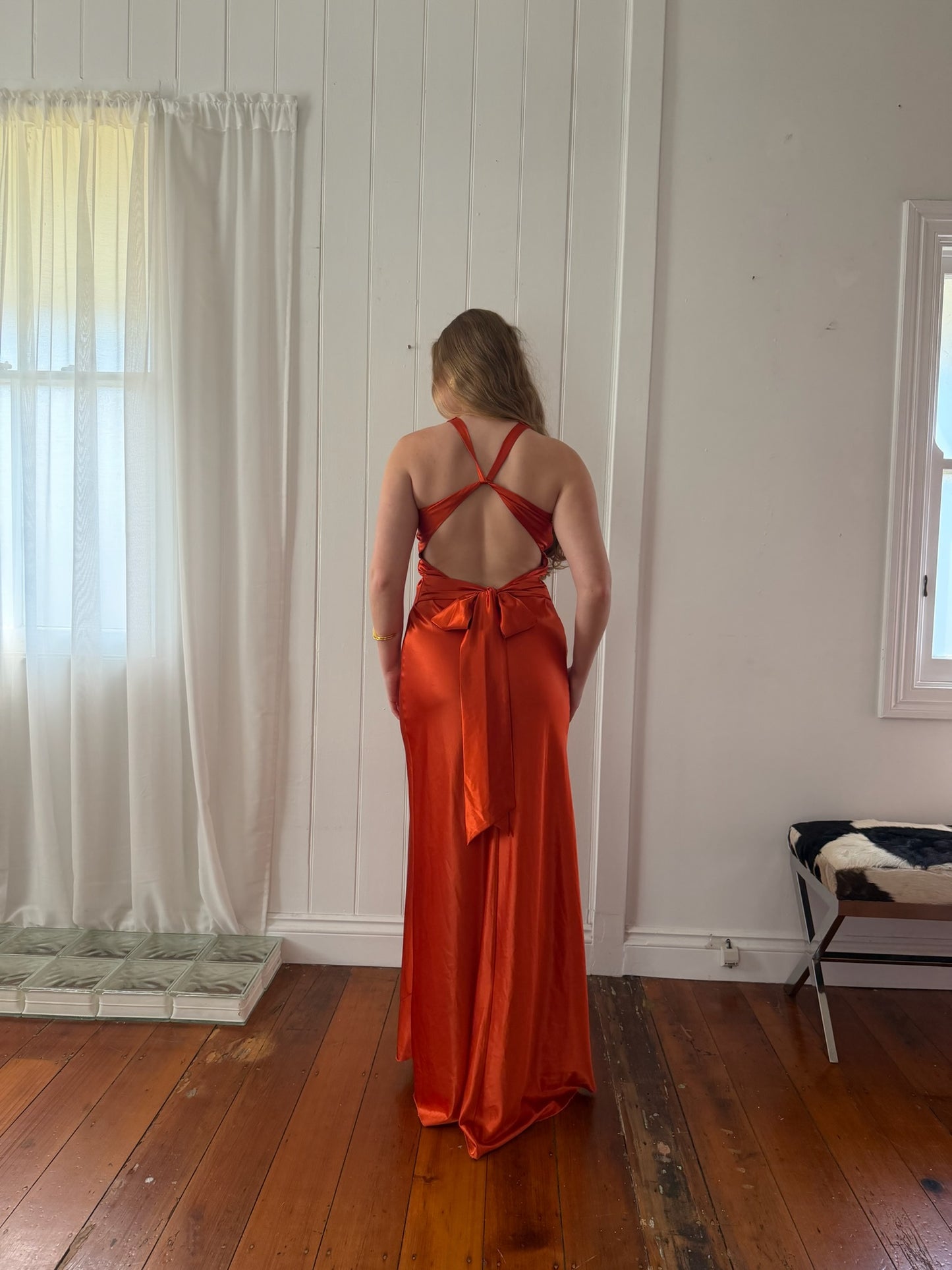 Vintage Ruth Tarvydas Goddess Gown Brick 10