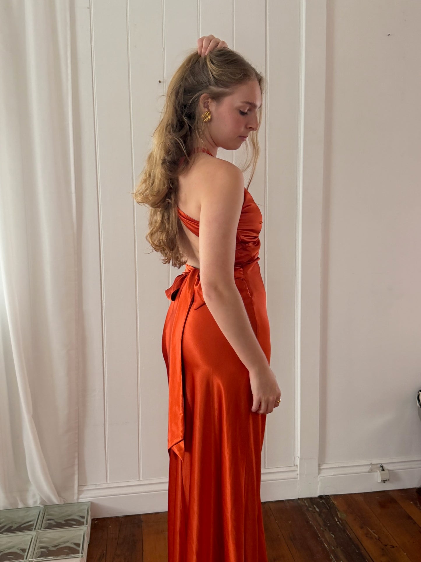 Vintage Ruth Tarvydas Goddess Gown Brick 10