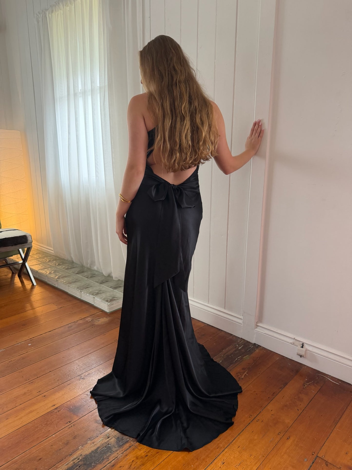 Vintage Ruth Tarvydas Goddess Gown Noir 12