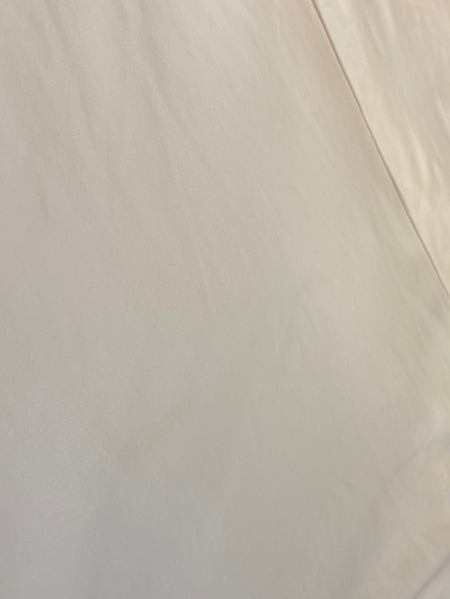 Vintage 90s pure silk wide v neck wedding gown with train