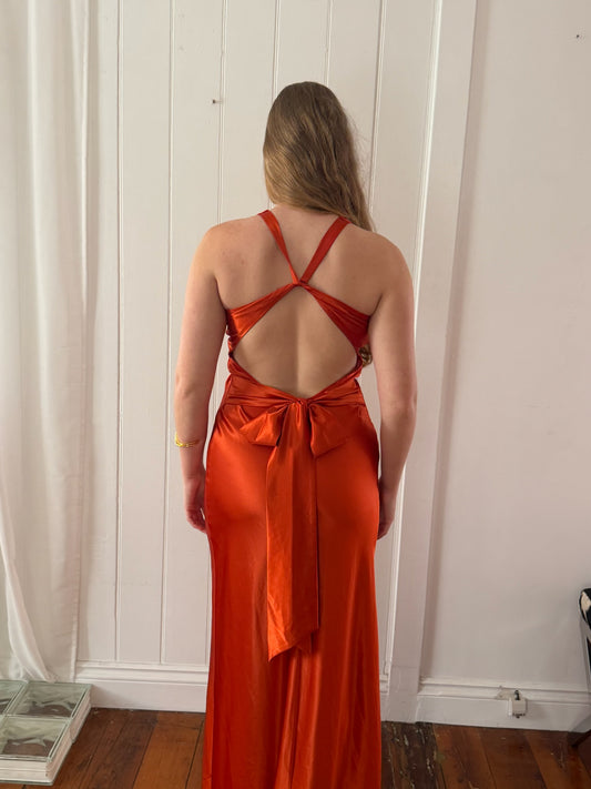 Vintage Ruth Tarvydas Goddess Gown Brick 10