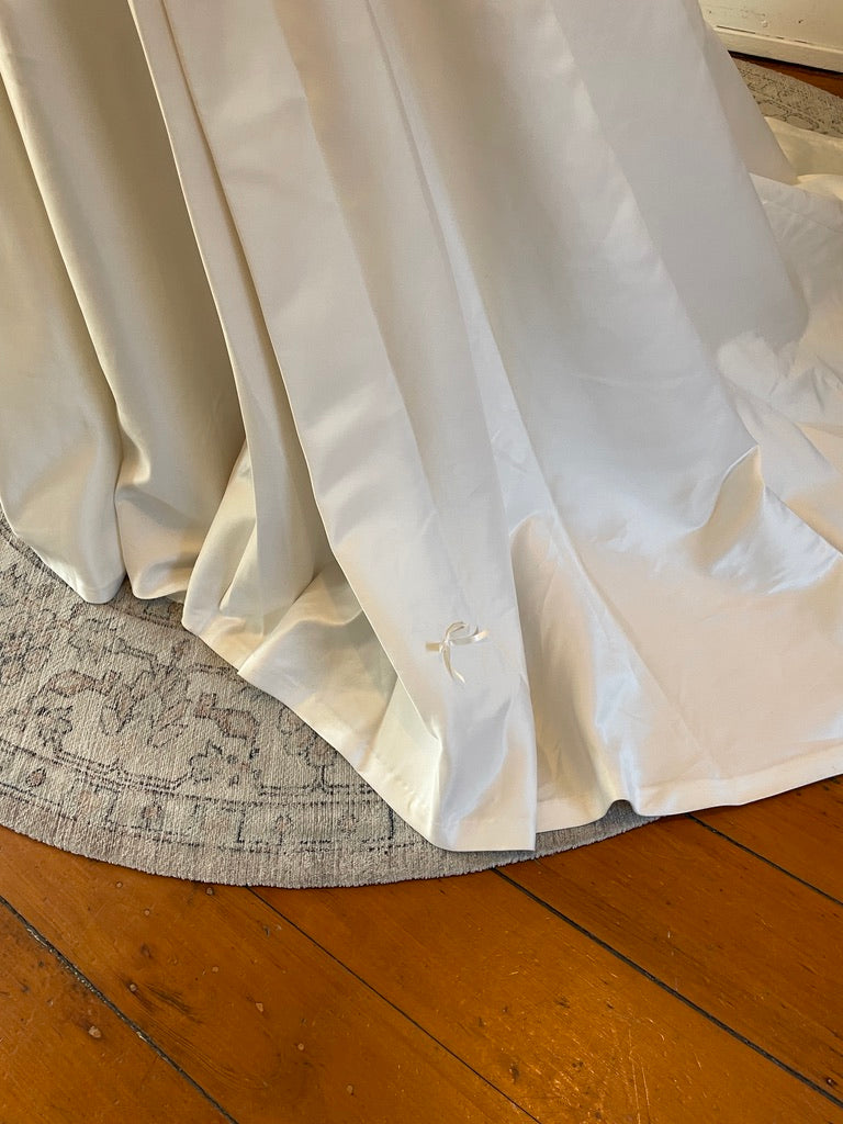 Vintage 90s Jean Fox Bridal Corset and Skirt Set