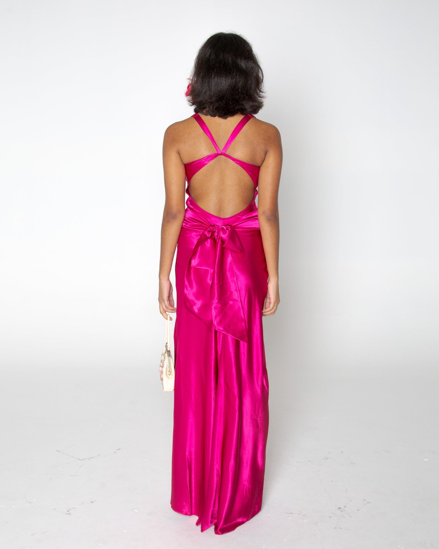 Vintage Ruth Tarvydas Goddess Gown Berry 6